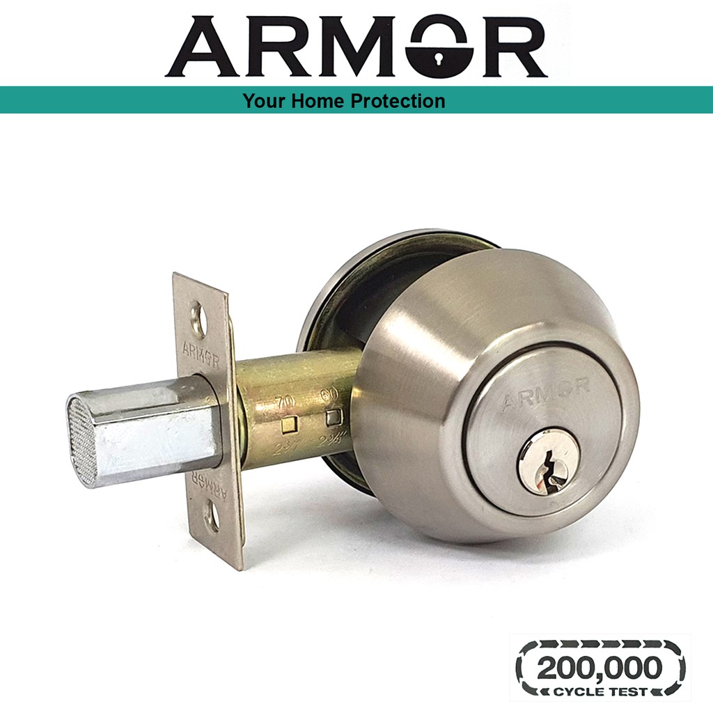 ARMOR DEADBOLT LOCK ADL-101/SS | Shopee Malaysia