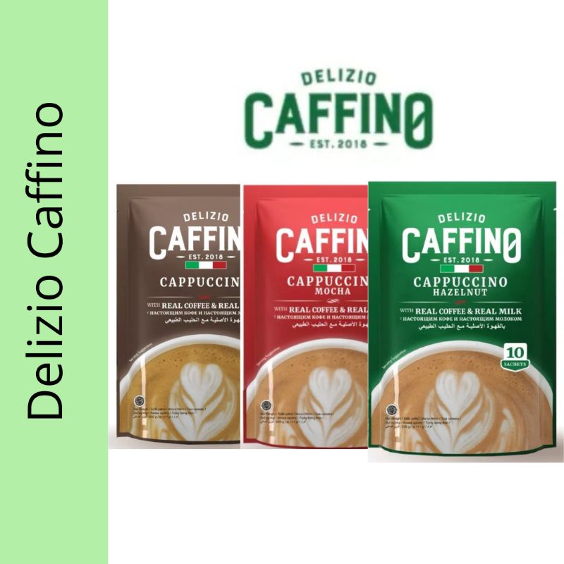 Delizio Coffino Cappuccino / Cappuccino Hazelnut / Cappuccino Mocha 10