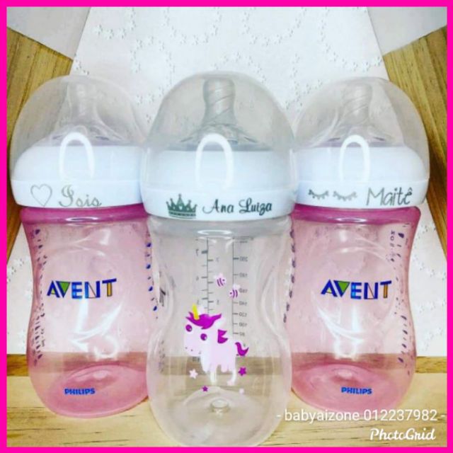 avent unicorn bottle