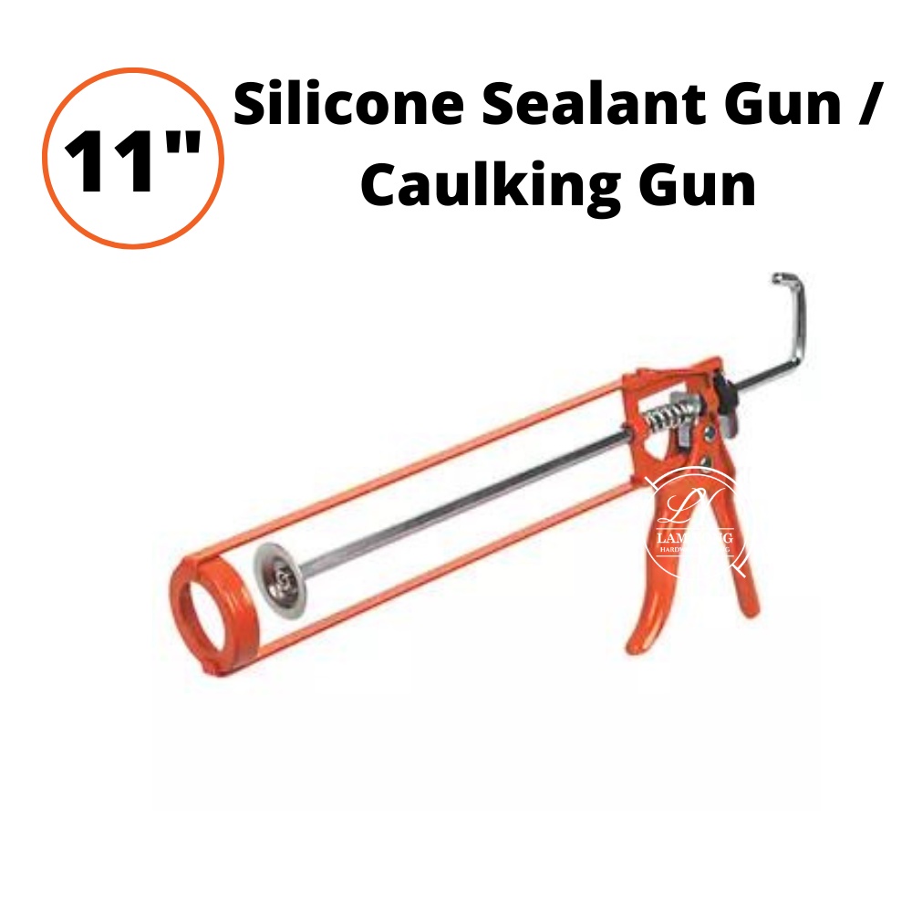 11" Silicone Gun Caulking Gun Cartridge Silicone Sealant Gun Penembak