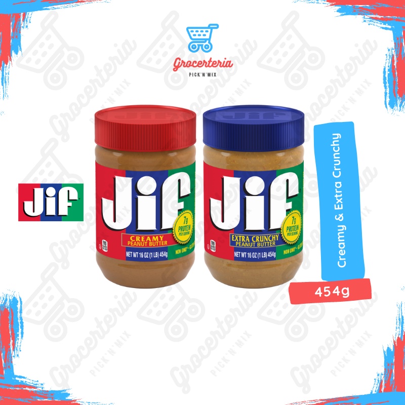 Jif Peanut Butter Crunchy & Creamy 454g Shopee Malaysia