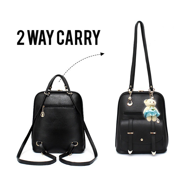 2 In 1 Style Sling Bag Shoulder Bag Backpack Shopee Malaysia