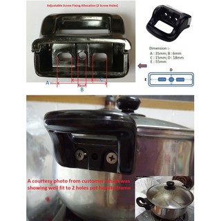 Compatible Pot Wok Handle Knob Lid Rena Ware Other Brands Substitution Shopee Malaysia