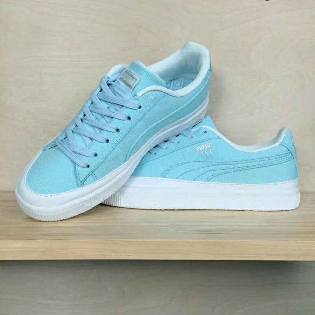 blue suede puma clyde