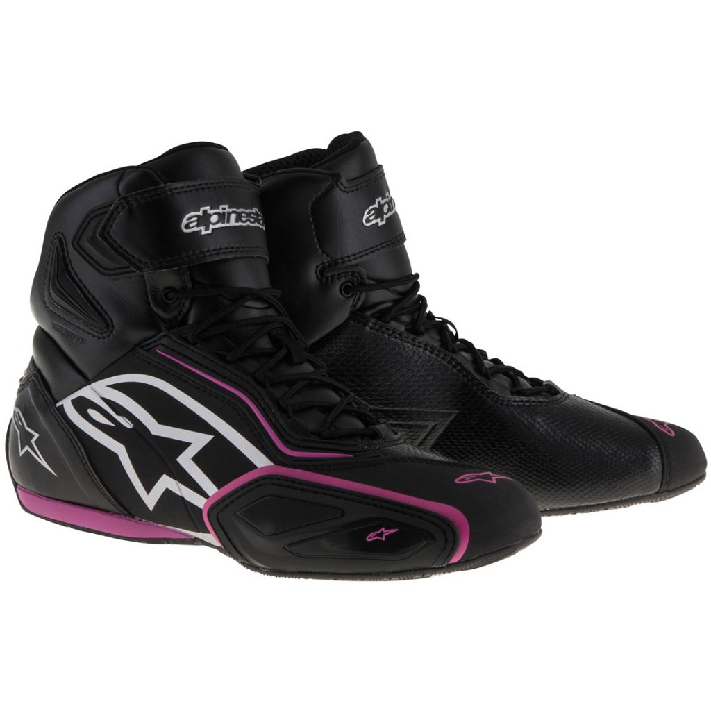 Alpinestars Stella Faster 2 Boots Black Fuchsia Shopee Malaysia