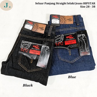 (Seluar Jeans Harga Borong) HipStar Seluar Lelaki Jeans | Casual Straight Cut Long Pants | Size 28-38