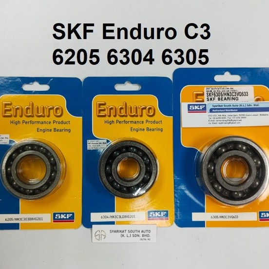 Crankshaft Bearing 6205 6304 6305 63/22 Enduro C3 RXZ Dinamik Y125Z Ex5
