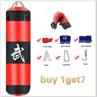 80cm 100cm 120cm Punching Bag Siap Isi Filled Punching Bag Boxing Sandbag Shopee Malaysia