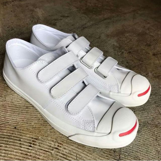 CONVERSE JACK PURCELL VELCRO V3 LEATHER ORIGINAL | Shopee Malaysia