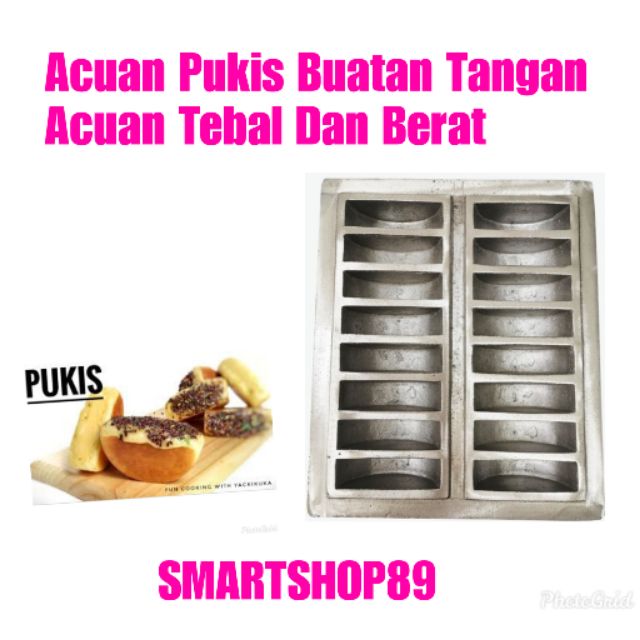 Acuan Kuih Pukis /kuih pancong /pukis mould Aluminium (16 