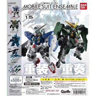 BANDAI Gundam MOBILE SUIT ENSEMBLE X VIII All 5 Type set  Gashapon capsule toys