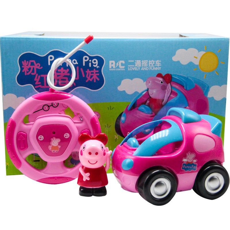 peppa pig remote control car