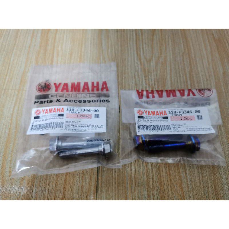 MODIFY LOWERED FRONT FORK BOLT (2PCS) SILVER/TITANIUM Y15ZR/RS150/LC135 ...