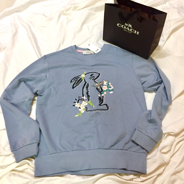 coach selena bunny hoodie