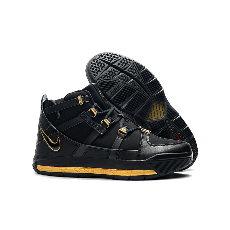 lebron 3 black gold