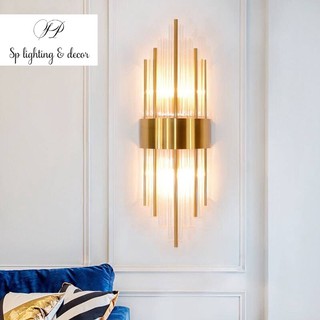 153 ❤️Model Baru❤️ Moden & Mewah Lampu Hiasan Lampu Dinding LED Kristal Luxury Decorative Wall Light LED Crystal