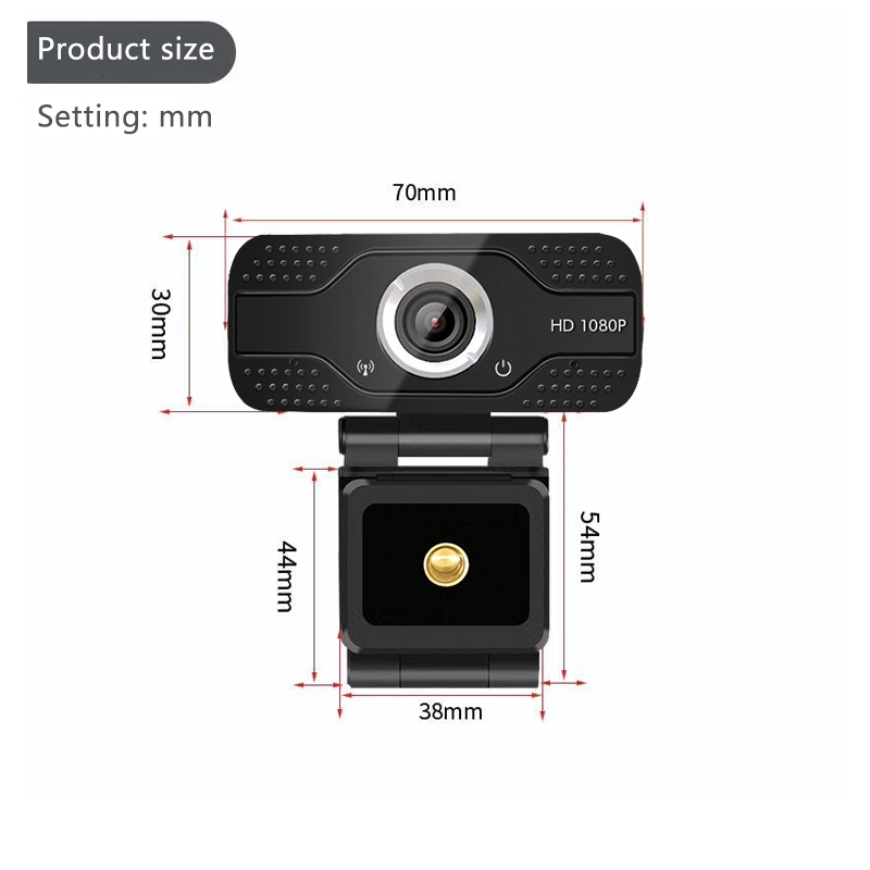 besder 1080p web camera