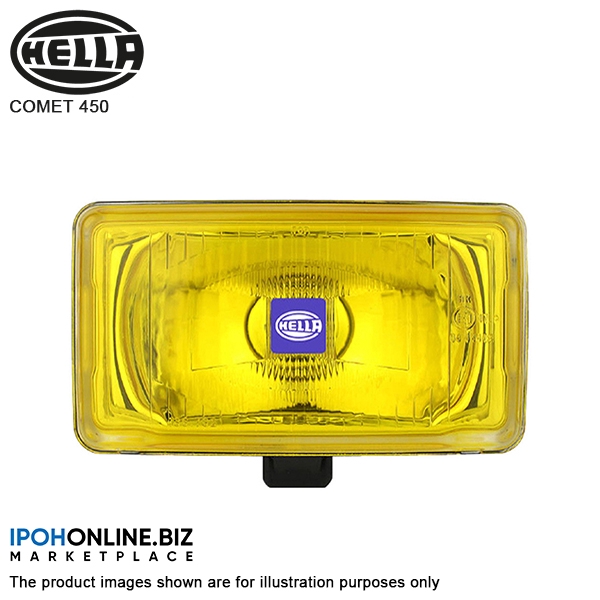 HELLA COMET 450 Spot Lamp Fog Light Yellow With H3 12V 55W Bulb - 1FB 005  860-263 | Shopee Malaysia