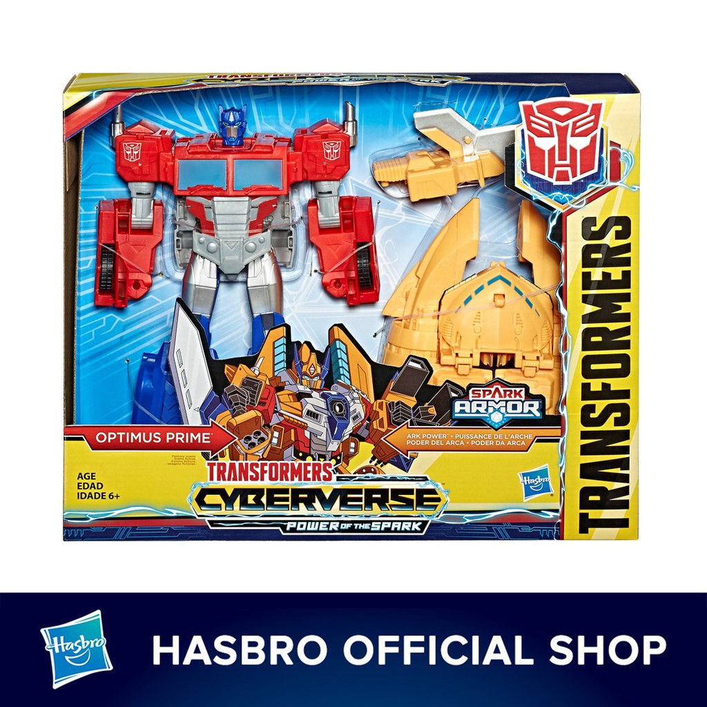 hasbro transformers cyberverse optimus prime