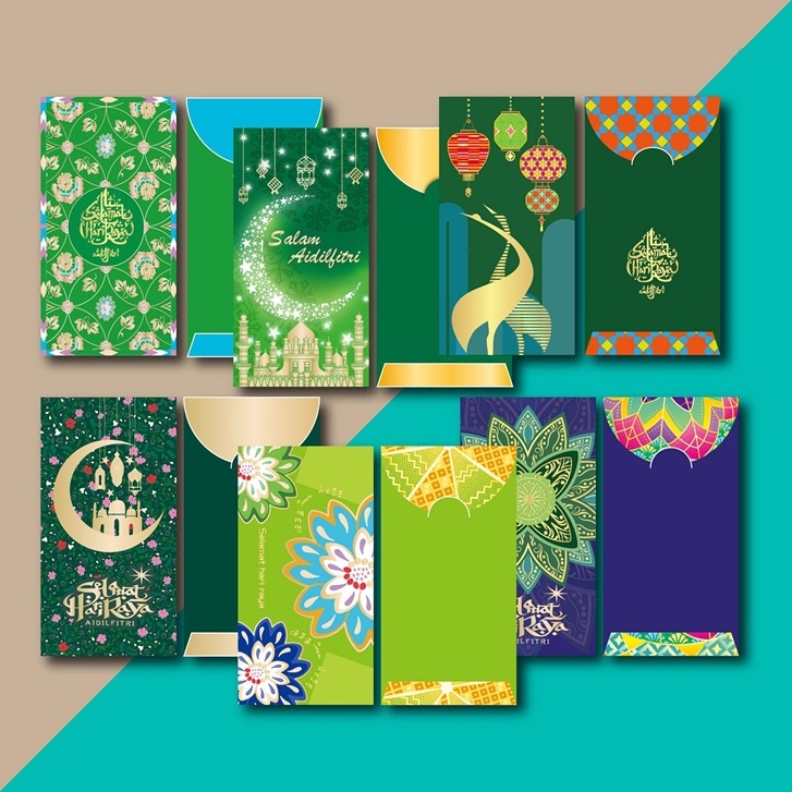 ✓6Pcs SAMPUL RAYA 2023 Hari Raya Money Packets | Shopee Malaysia