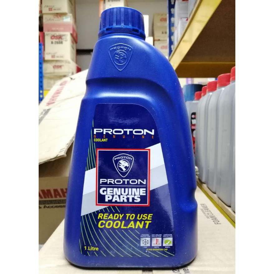 ORIGINAL PROTON COOLANT GENUINE PART 1 LITER BIRU *READY TO USE*