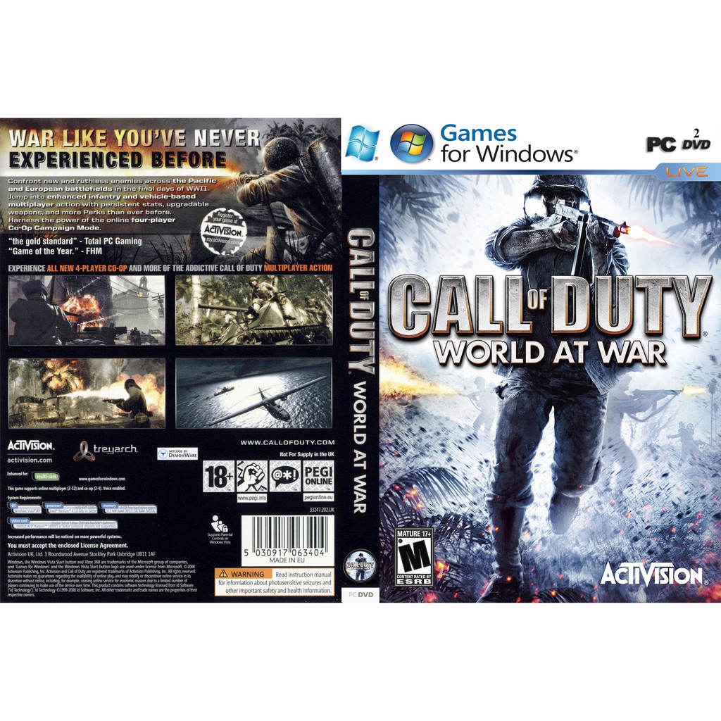 Call of Duty: World at War PC GAME | Shopee Malaysia