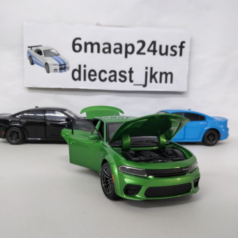 Dodge charger 2020 scale 1:32 diecast car model with light n sound | Shopee  Malaysia
