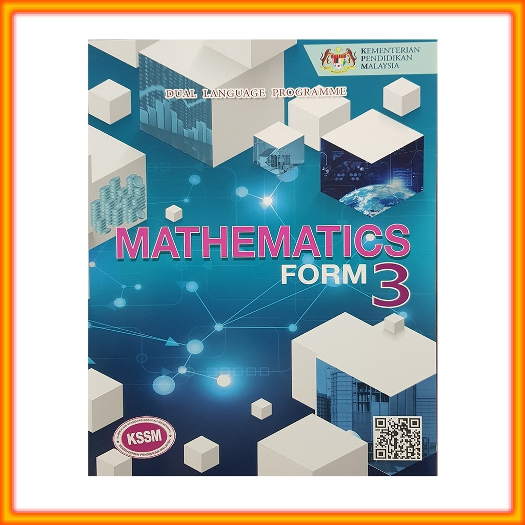 Buku Teks  Mathematics Form 3 (ENGLISH VERSION)  Shopee Malaysia
