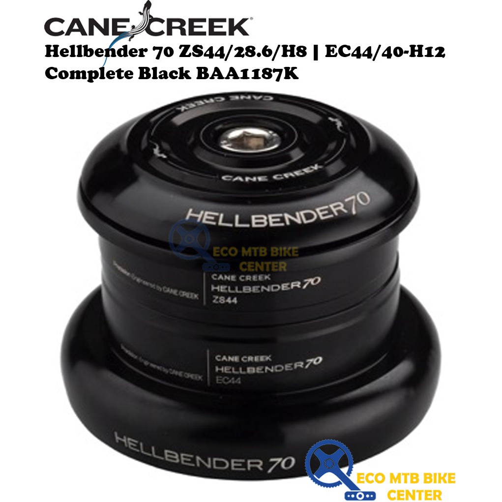 CANE CREEK Hellbender 70 ZS44/28.6/H8 | EC44/40-H12 Complete Black BAA1187K  | Shopee Malaysia