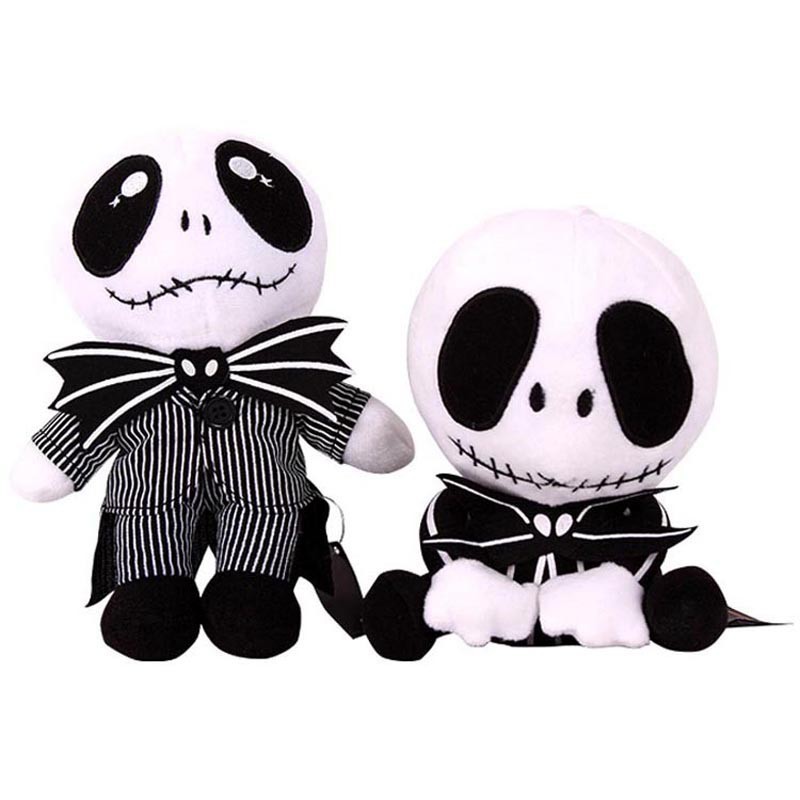 8/"//9/" The Nightmare Before Christmas Jack Skellington Soft Plush Toy Doll Xmas