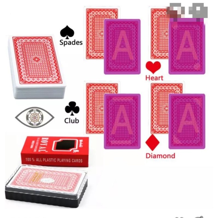 ROYAL PLASTIC PLAYING CARDS | Shopee Malaysia