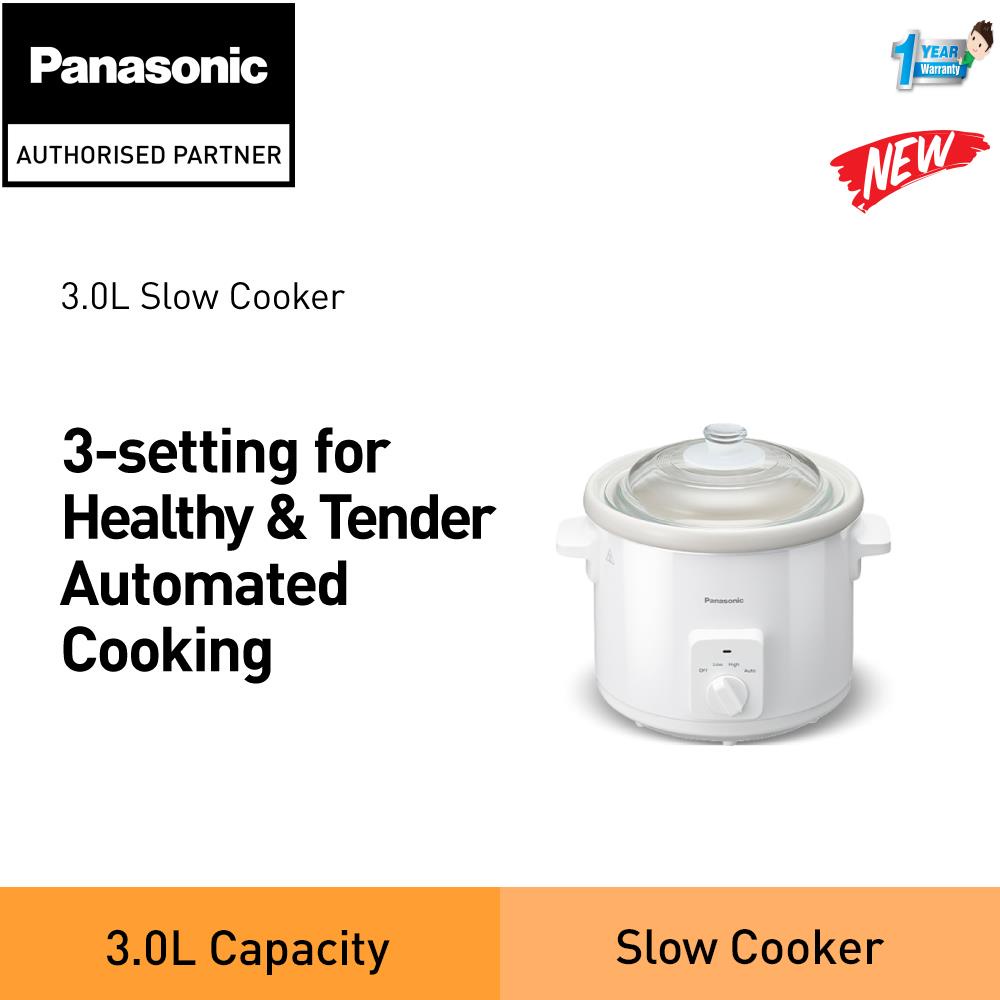 Panasonic NF-N31 Slow Cooker (3.0L) NF-N31AWSK