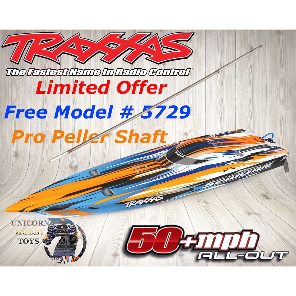 traxxas spartan length