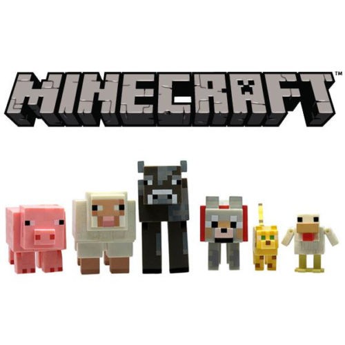 Minecraft My World Farm Animal Set 6 In 1 Duck Dog Cat Sheep Cow 现货 Minecraft 我的世界 农场 动物组 六合一 鸭猪狗猫羊牛 全新现货 Shopee Malaysia