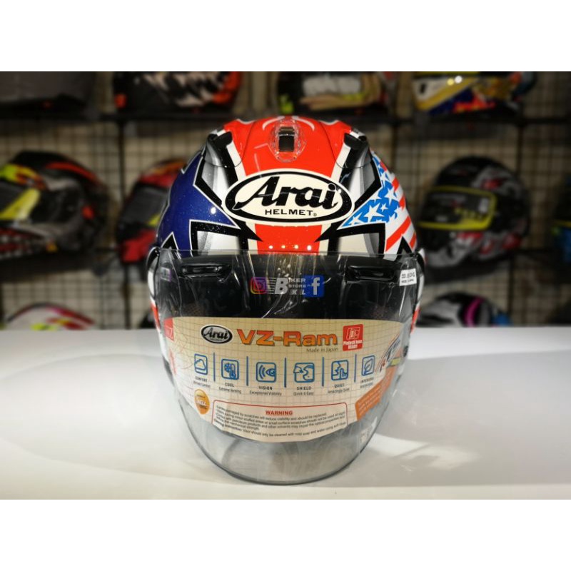 Buy Original Arai Vz Ram Hayden Laguna Helmet Seetracker Malaysia