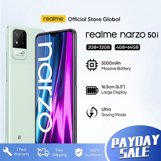 realme narzo 50i (4GB+64GB/2GB+32GB) Smartphone Global Version | Free Shipping | 1 Year Malaysia Warranty #1