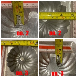 Acuan Kuih Bahulu/Jelly mould /Bahulu mould Aluminium 