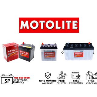 [ NS40ZL | NS40 | B19L | B19R | B20L | B20R ] Motolite Heavy Duty WET ...