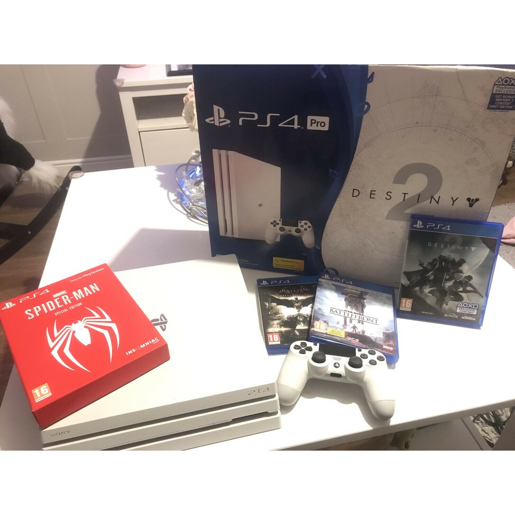 Sony Playstation Ps4 Pro Spider Man Brand New Shopee Malaysia