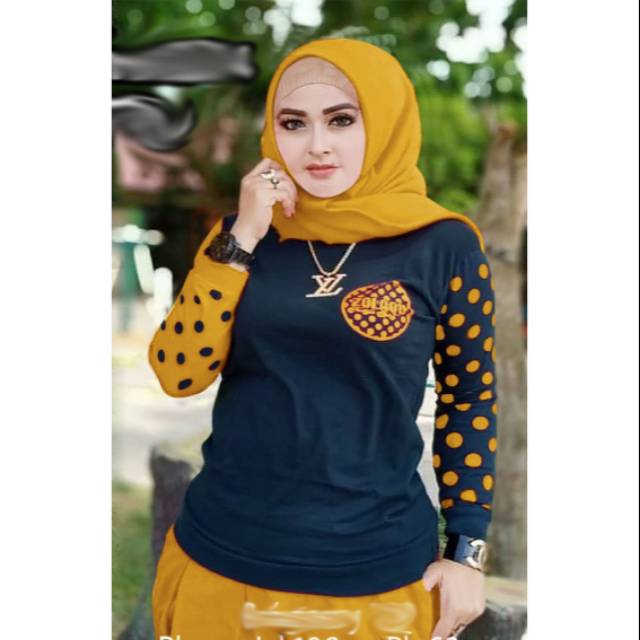 03 - Himaru Sweater Tops T-Shirt Women's Fashion Muslimah
