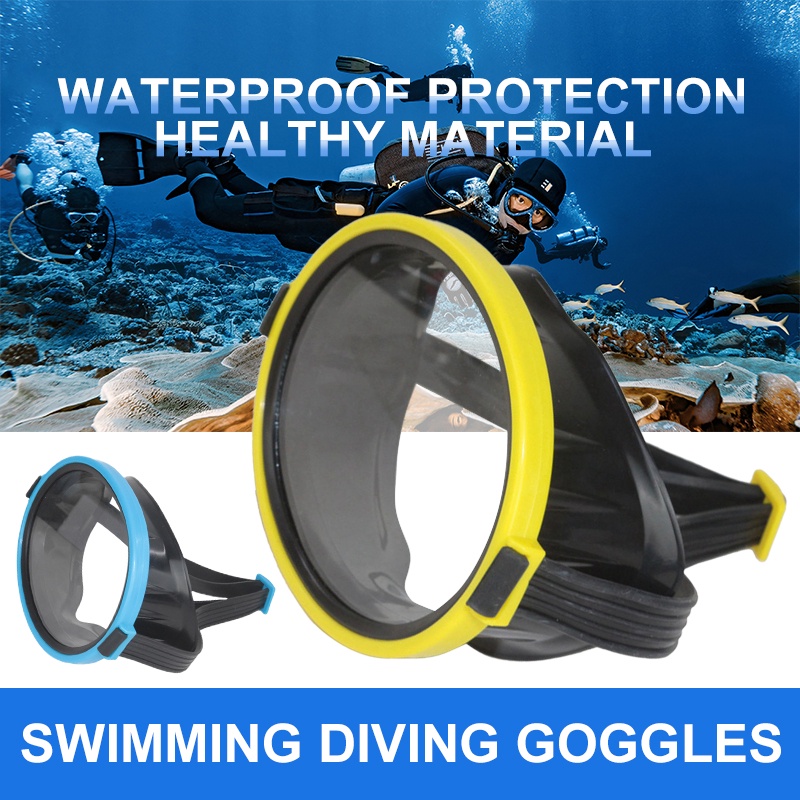 Single Lens Swimming Diving Glasses Underwater Waterproof Scuba ...