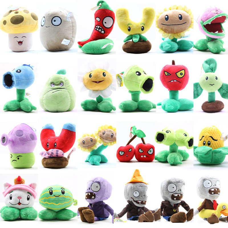 plants and zombies plush toys