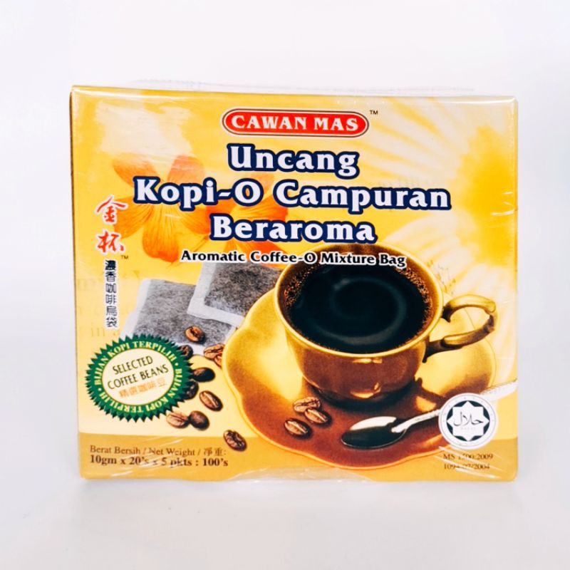 Buy Ready Stock Cawan Mas Uncang Kopi O Campuran Beraroma 100pcs Seetracker Malaysia