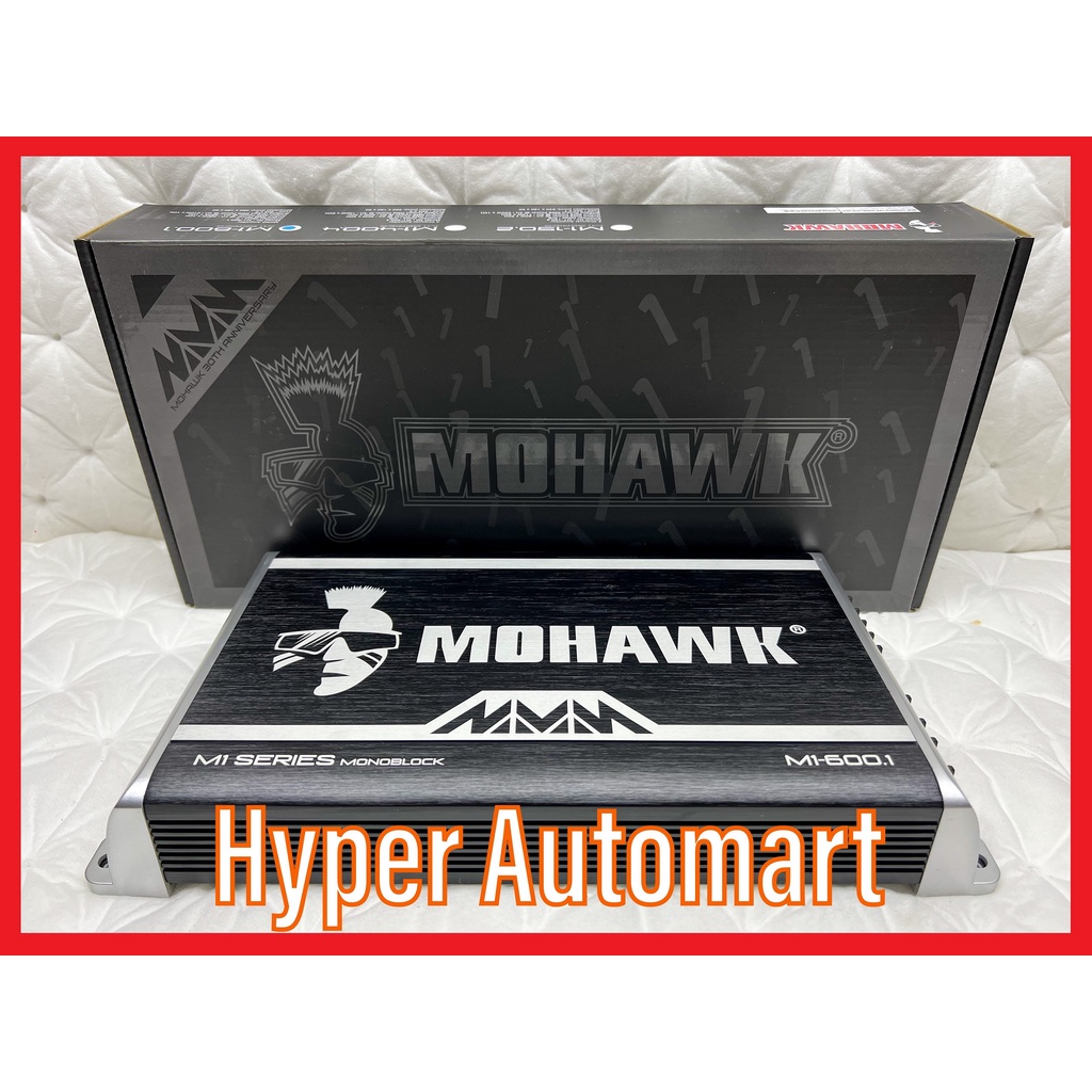 Mohawk Car M1 Series 1 Channel (M1600.1) Mono Block Power Amplifier