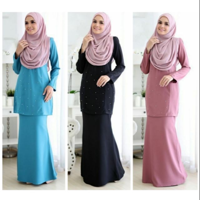  BAJU  KURUNG  MODERN ADELLIA IRONLESS  NURSING FRIENDLY BF 