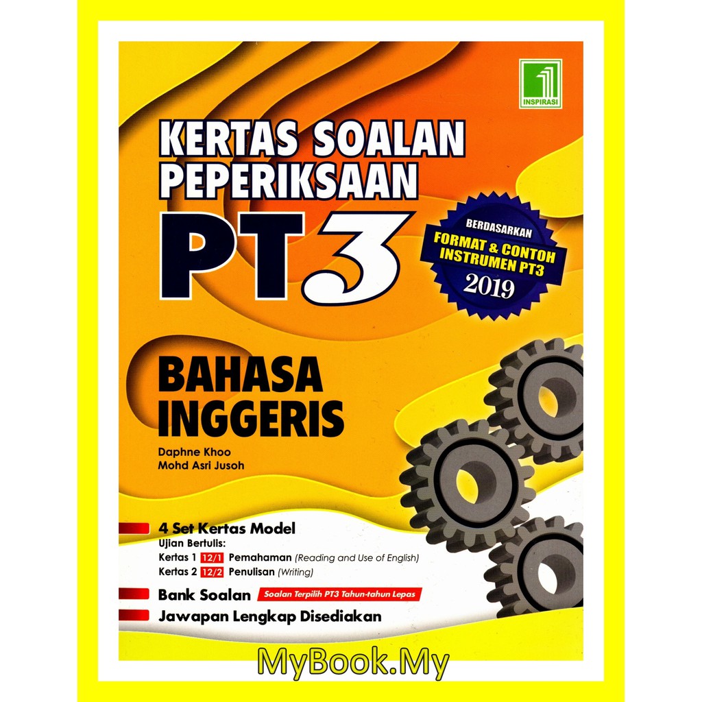 My Buku Latihan Kertas Soalan Peperiksaan Pt3 Bahasa Inggeris Pustaka Yakin Shopee Malaysia