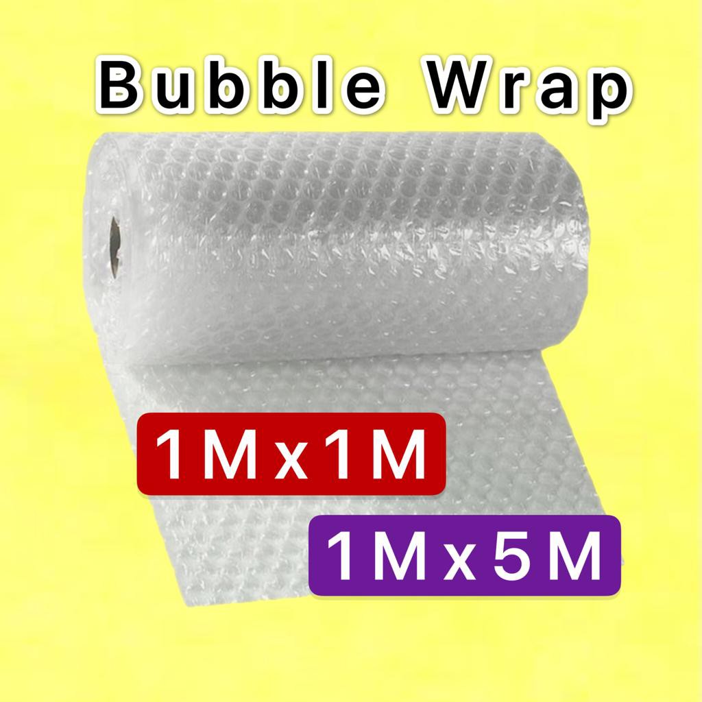 Single layer / Double Layer Bubble Wrap 1M x 1M / 1M x 5M | Shopee Malaysia