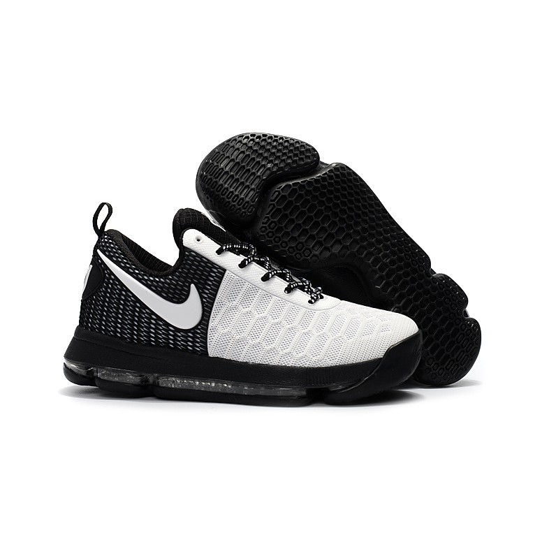 nike kd 9 black and white