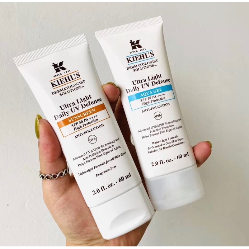 Buy Kiehl S Ultra Light Daily Uv Defense Spf50 Pa Sunscreen ç§'é¢œæ°é˜²æ™'60ml Ready Stock Seetracker Malaysia