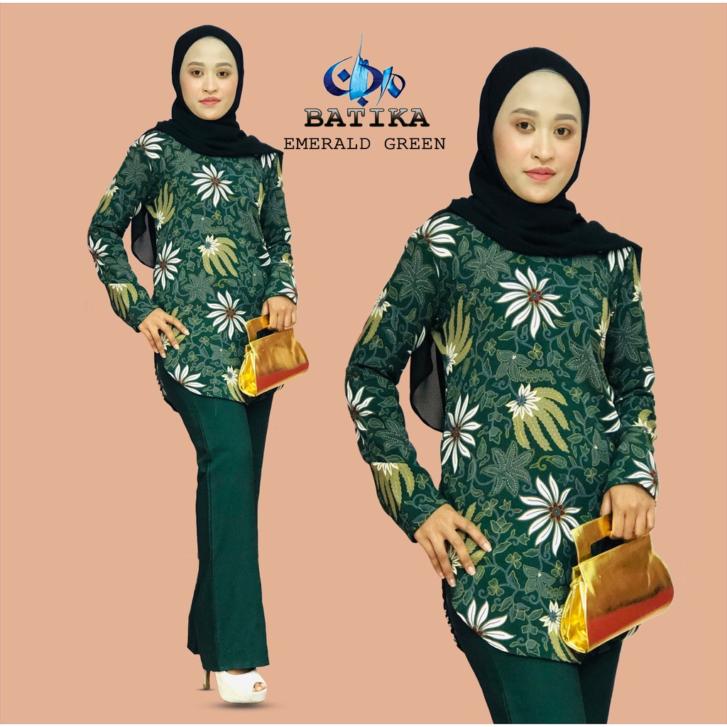 Su i�  kinci s n f Kask fesyen baju batik perempuan terkini 